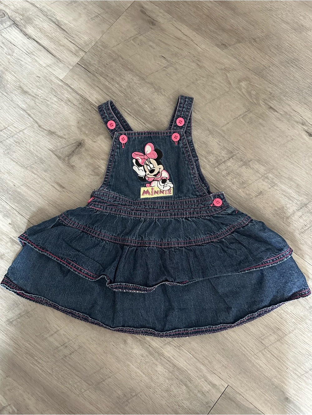 Disney Minnie Mouse Denim Jean Dress